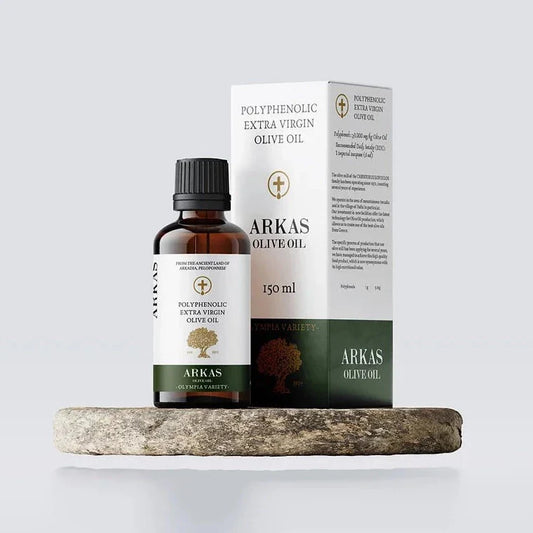 Arkas High Polyphenol EVOO >800mg/kg daily polyphenol supplement Singapore