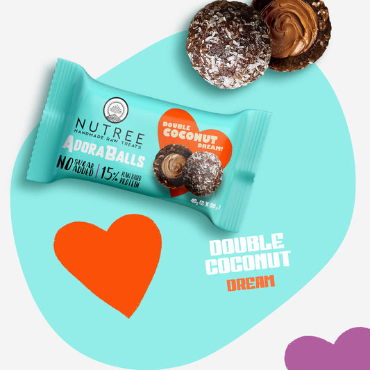 Nutree Adoraballs – Double Coconut Cream