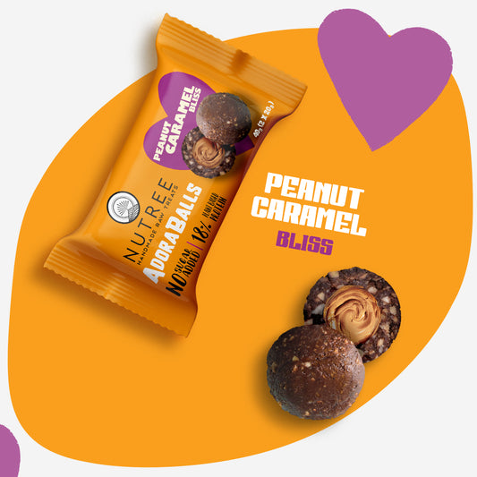 Nutree Adoraballs – Peanut Caramel Bliss