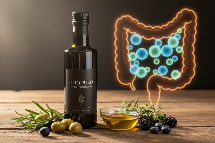 High Polyphenol Olive Oil and Gut Health