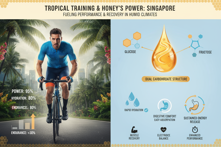 Why Natural Honey Is the Best Fuel for Singapore’s Humidity ?