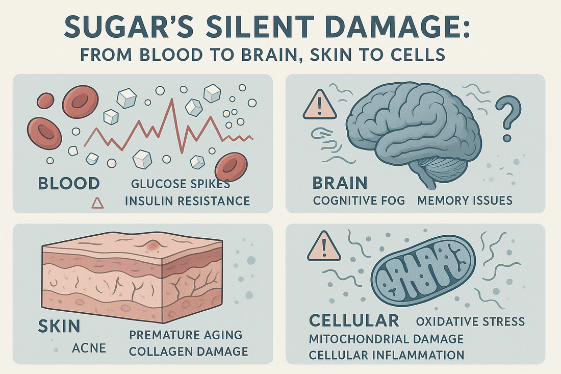Sugar’s Silent Damage: From Blood to Brain, Skin to Cells