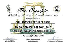 Premium Greek Olive Oil, Rich in Polyphenols