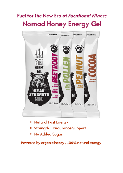 Nomad Raw Greek Honey: Your Natural Fueling Strategy Kit