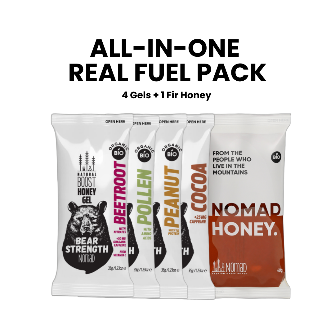 Nomad Honey Energy Gel Starter Kit