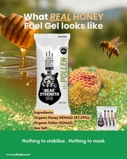 Nomad Raw Greek Honey: Your Natural Fueling Strategy Kit