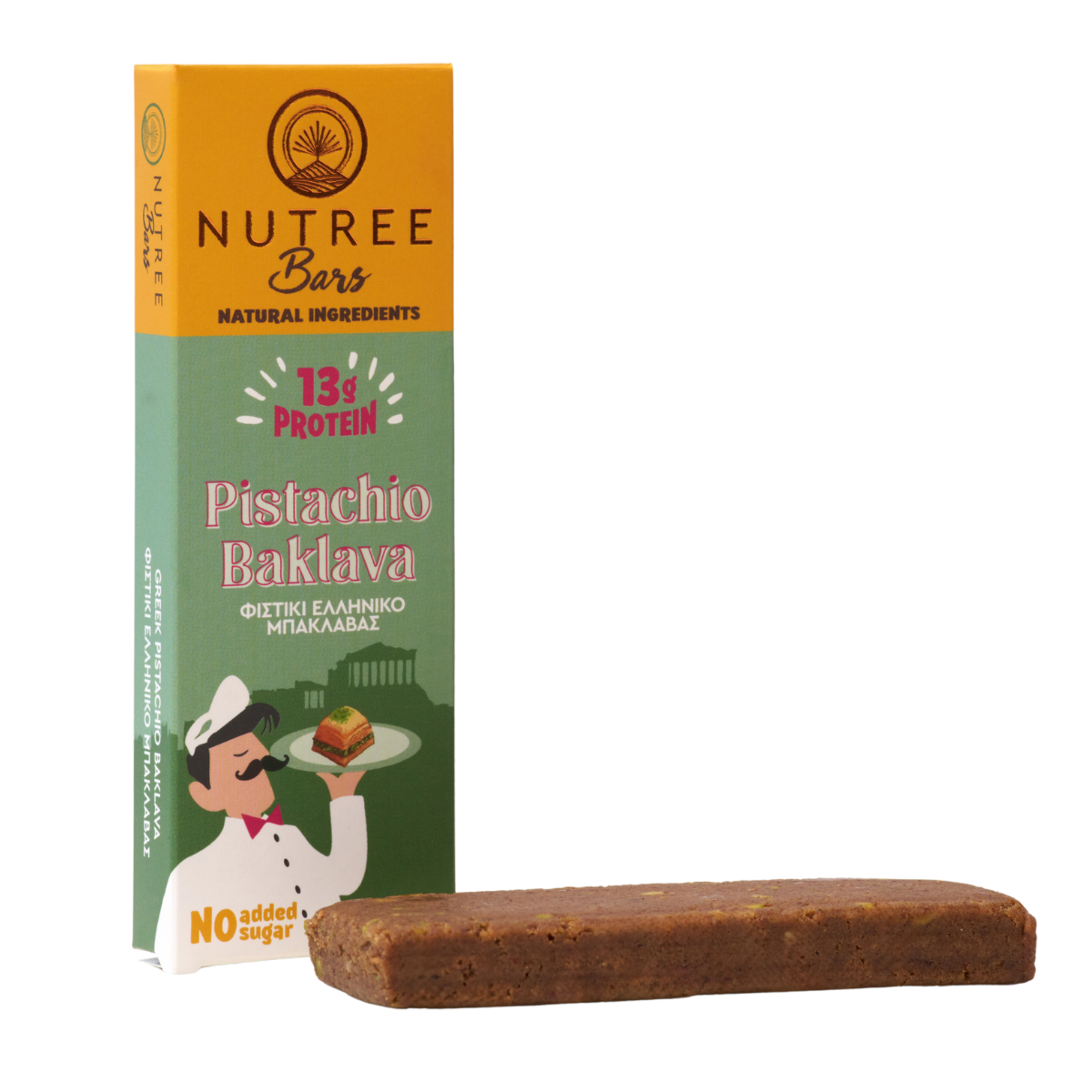Nutree Protein Crunch Bar – Pistachio Baklava