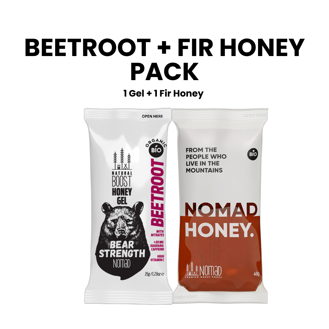 Nomad Beetroot Energy Gel + Fir Honey Pack