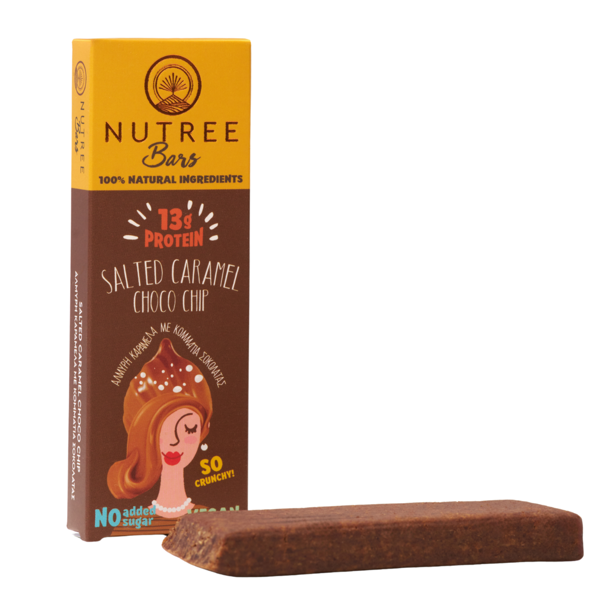 Nutree Protein Crunch Bar – Salted Caramel Choco Chip