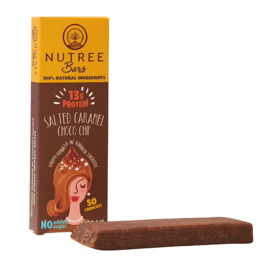 Nutree Protein Crunch Bar – Salted Caramel Choco Chip