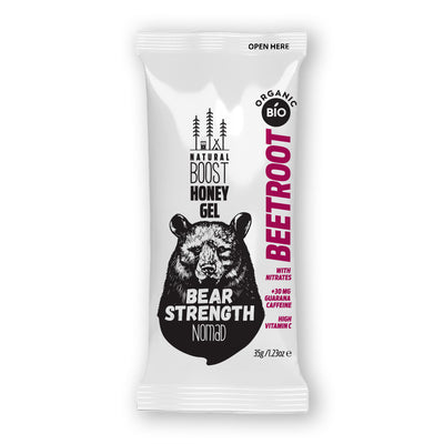 Nomad Beetroot Honey Energy Gel (Nitrates & Guarana)