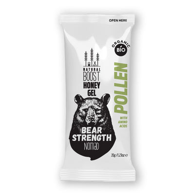 Nomad Honey Energy Gel with Amino Acids (Pollen)