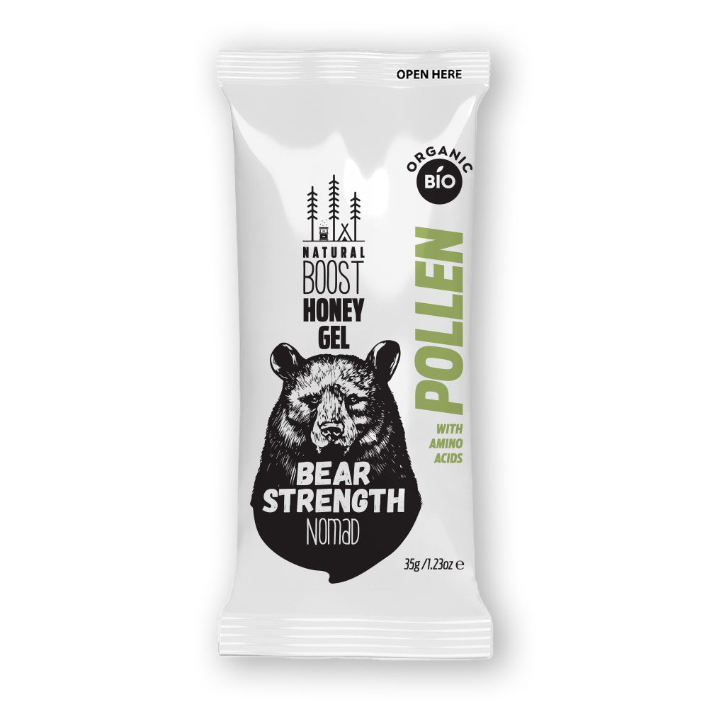 Nomad Honey Energy Gel with Amino Acids (Pollen)