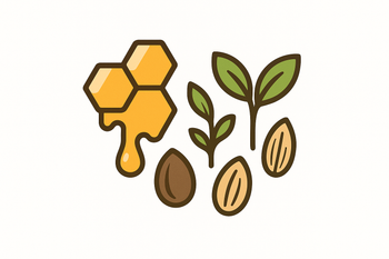 Real Ingredients, Real Source - Organic Honey, Plant-Based Protein. Superfood Ingredients icon